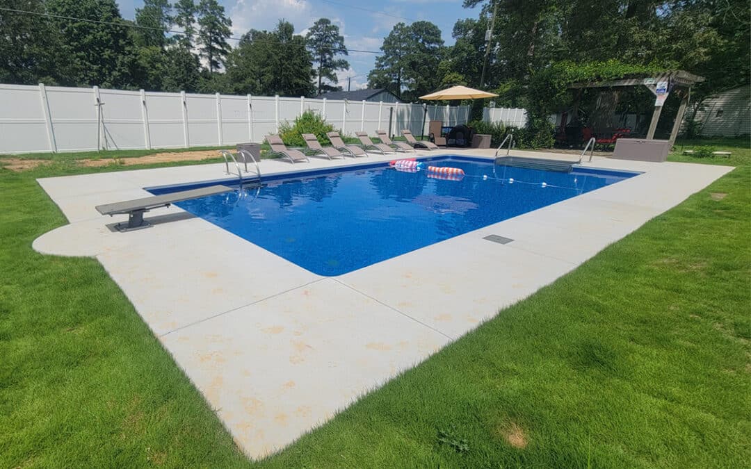 Rectangular Inground Pool Columbia SC